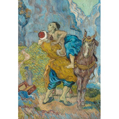 Grafika-F-32765 Vincent Van Gogh - The good Samaritan (after Delacroix)