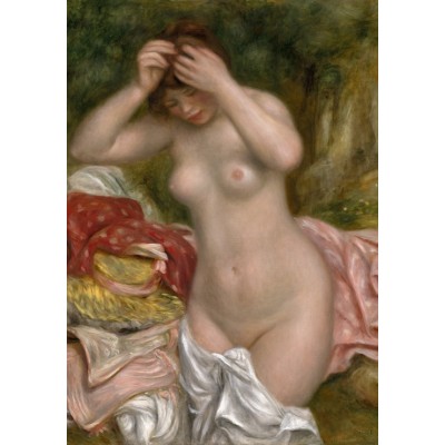 Grafika-F-32877 Auguste Renoir : Baigneuse Arrangeant Ses Cheveux, 1893