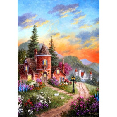 Grafika-F-33136 Dennis Lewan - Castle Ridge Manor