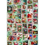 Grafika-F-33383 Santa Stamps