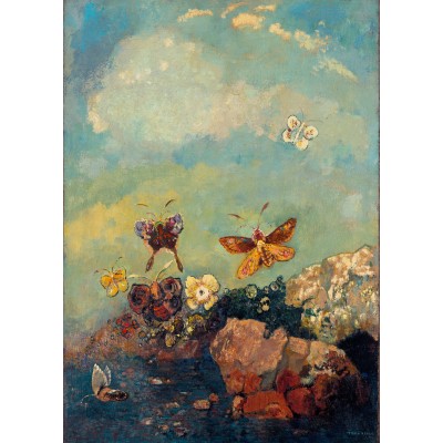 Grafika-F-33407 Odilon Redon - Papillons, 1910