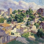 Grafika-F-33415 Maximilien Luce - Montmartre, Paris, 1904