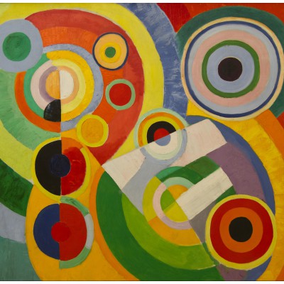 Grafika-F-33449 Robert Delaunay : Rythme, Joie de Vivre, 1930