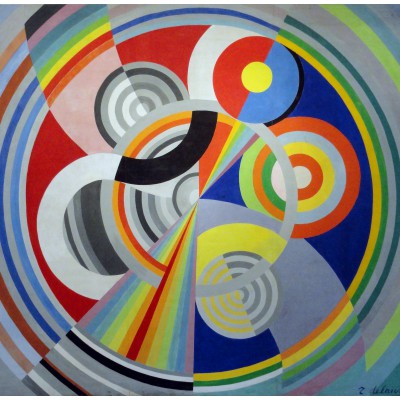 Grafika-F-33450 Robert Delaunay - Rythme n°1, 1938