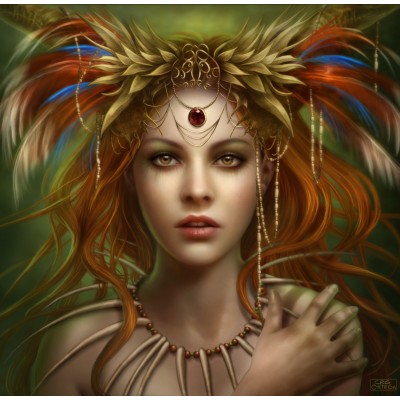 Grafika-F-33464 Tribal Goddess
