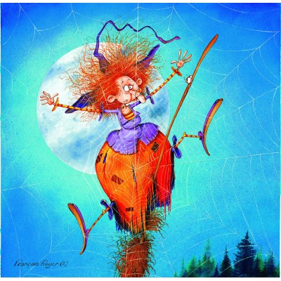 Grafika-F-33475 François Ruyer - Sorcière en Vol