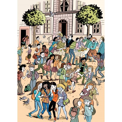 Grafika-F-33630 Le Monde de Lucrèce - La Fête de Fin d'Année
