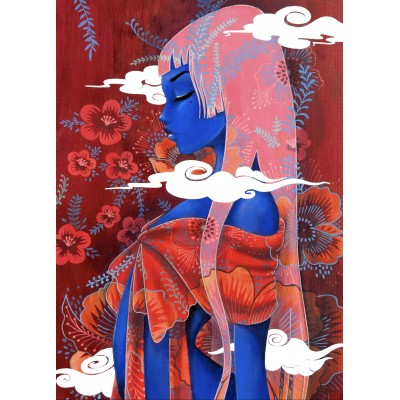 Grafika-F-33682 La Tête dans les Nuages