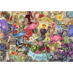 Grafika-F-33686 Collage de jardin