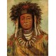 George Catlin : Chef Indien - Ojibbeway, 1843