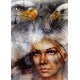 La Femme, l'Aigle et le Cheval