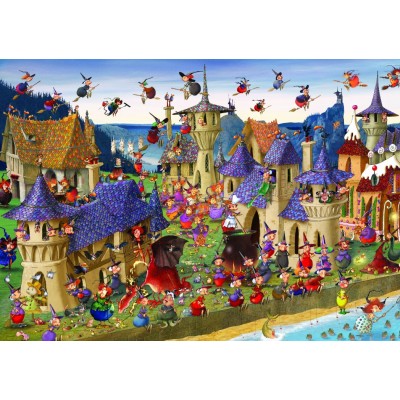 Grafika-T-00490 François Ruyer - Fête des Sorcières au Château