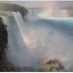 Grafika-T-02229 Frederic Edwin Church : Les Chutes du Niagara - Côté Américain, 1867