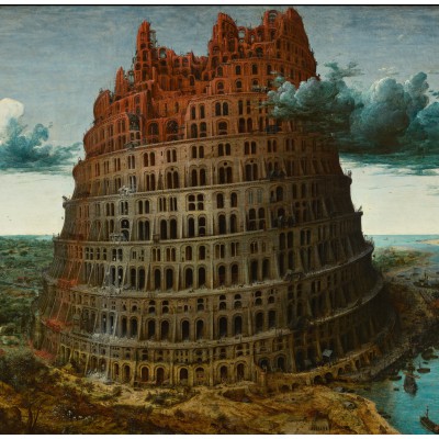 Grafika-T-02252 Brueghel Pieter l'ancien - La Tour de Babel