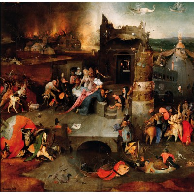 Grafika-T-02313 Bosch : La Tentation de Saint Antoine, 1495-1515