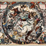 Grafika-T-02321 Andreas Cellarius: Southern Hemisphere Constellations, 1661