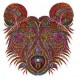 Puzzle en Bois - L'ours Gourmand