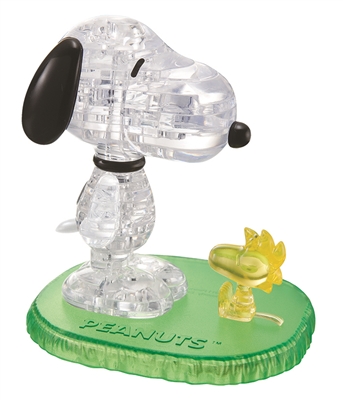 HCM-Kinzel-59132 Puzzle 3D en Plexiglas - Snoopy Woodstock