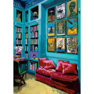 Heye-30082 Room with Red Sofa