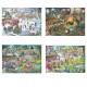 4 Puzzles - Au Fil Des Saisons