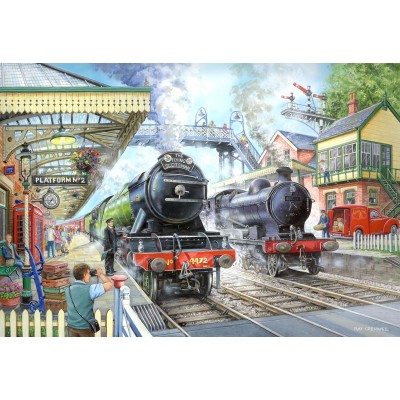 House-Of-Puzzles-HP0187 Le Train S'Arrête