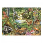 House-Of-Puzzles-HP0558 Pièces XXL - Clairière Riverside