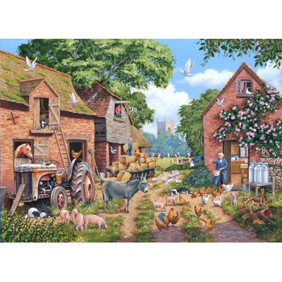 House-Of-Puzzles-HP0627 N°24 - Focus Sur La Ferme