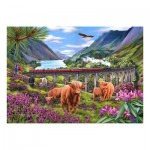 House-Of-Puzzles-HP0646 Pièces XXL - Les Dames des Glenfinnan