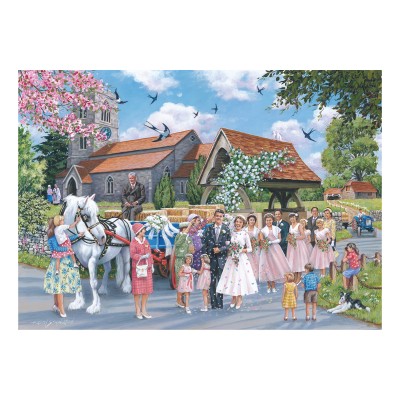 House-Of-Puzzles-HP0766 Mariage Champêtre