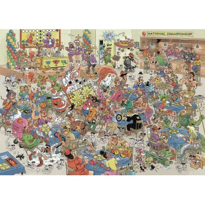 Jumbo-00482 Jan van Haasteren - Bataille de Ludo (1000 pieces)
