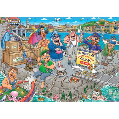 Jumbo-00511 Wasgij Original 47 - Le Radeau à la Dérive !