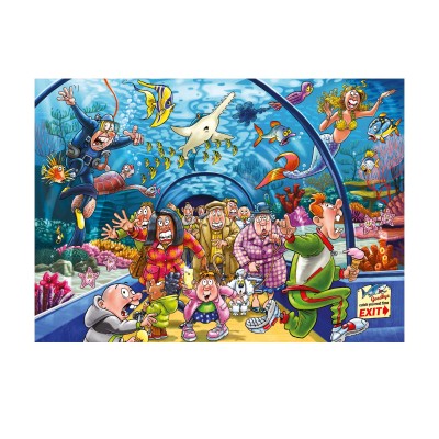 Jumbo-00585 WASGIJ ORIGINAL 43 - ÇA SENT LE POISSON (1000 PIECES)