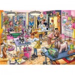 Jumbo-00589 Wasgij Mystery 23 - Salon De Toilettage !