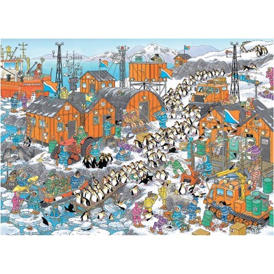 Jumbo-00607 JAN VAN HAASTEREN - EXPÉDITION AU PÔLE SUD (1000 PIECES)