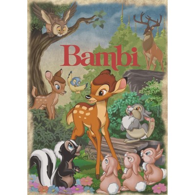 Puzzle Disney - Bambi Jumbo-19491 1000 Pièces Puzzles - Autres Disney