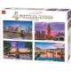 4 Puzzles - City at Night Collection