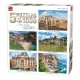 5 Puzzles 1000 Pièces - Belle Europe
