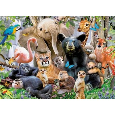 King-Puzzle-05484 Jungle Party