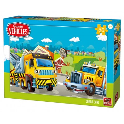 King-Puzzle-05522 Cargo Cars