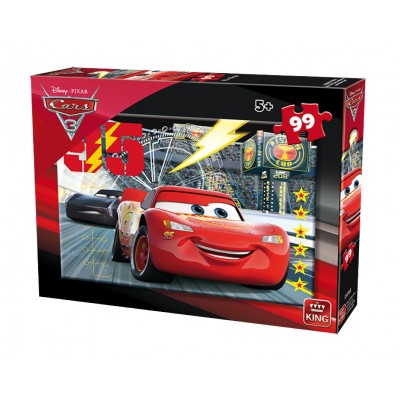 King-Puzzle-05696-B Cars 3