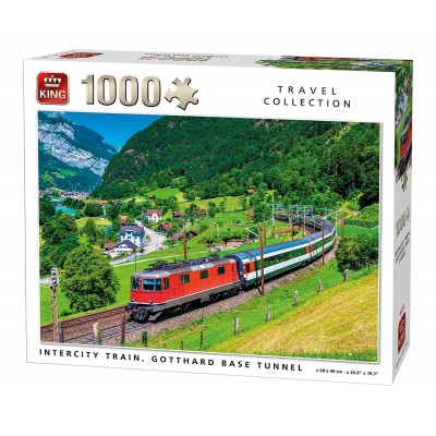 King-Puzzle-05716 Intercity Train