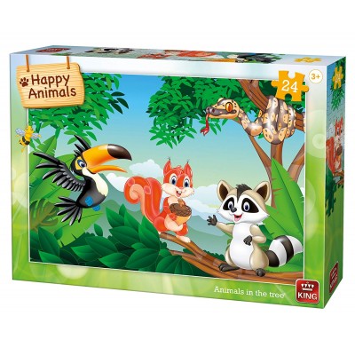 King-Puzzle-05783 Animals in the Tree