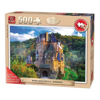 King-Puzzle-55844 Pièces XXL - Burg Eltz Castle