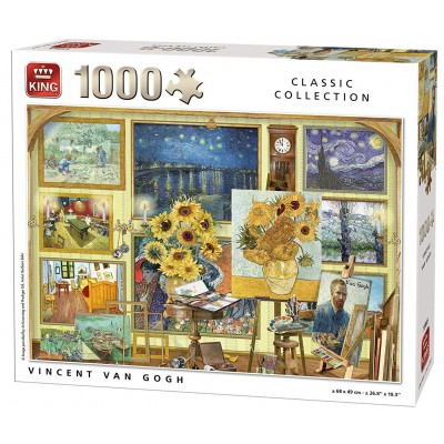 King-Puzzle-55865 Vincent Van Gogh - Collage