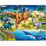 Larsen-NB3 Puzzle Cadre - Dinosaures
