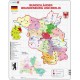 Puzzle Cadre - Bundesland : Brandenburg und Berlin (en Allemand)
