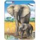 Puzzle Cadre - Eléphants