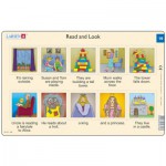 Larsen-RA10-EN-19-20 2 Puzzles Cadres - Apprendre l'Anglais : Read and Look 19-20 (en Anglais)