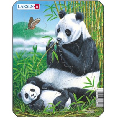 Larsen-V4-1 Puzzle Cadre - Pandas