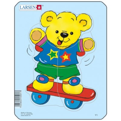 Larsen-Y1-2 Puzzle Cadre - Teddy bears